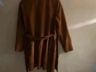 Bruine trenchcoat Absolème maat L – photo 3
